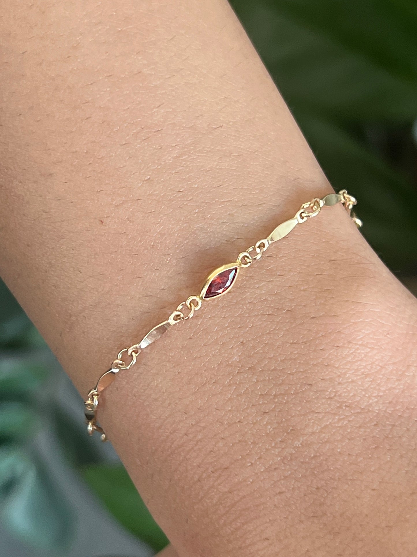 Quinn Birthstone Bracelet