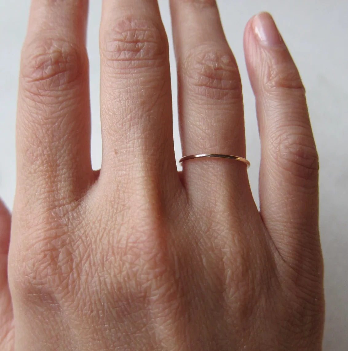 Smooth Round Band Ring