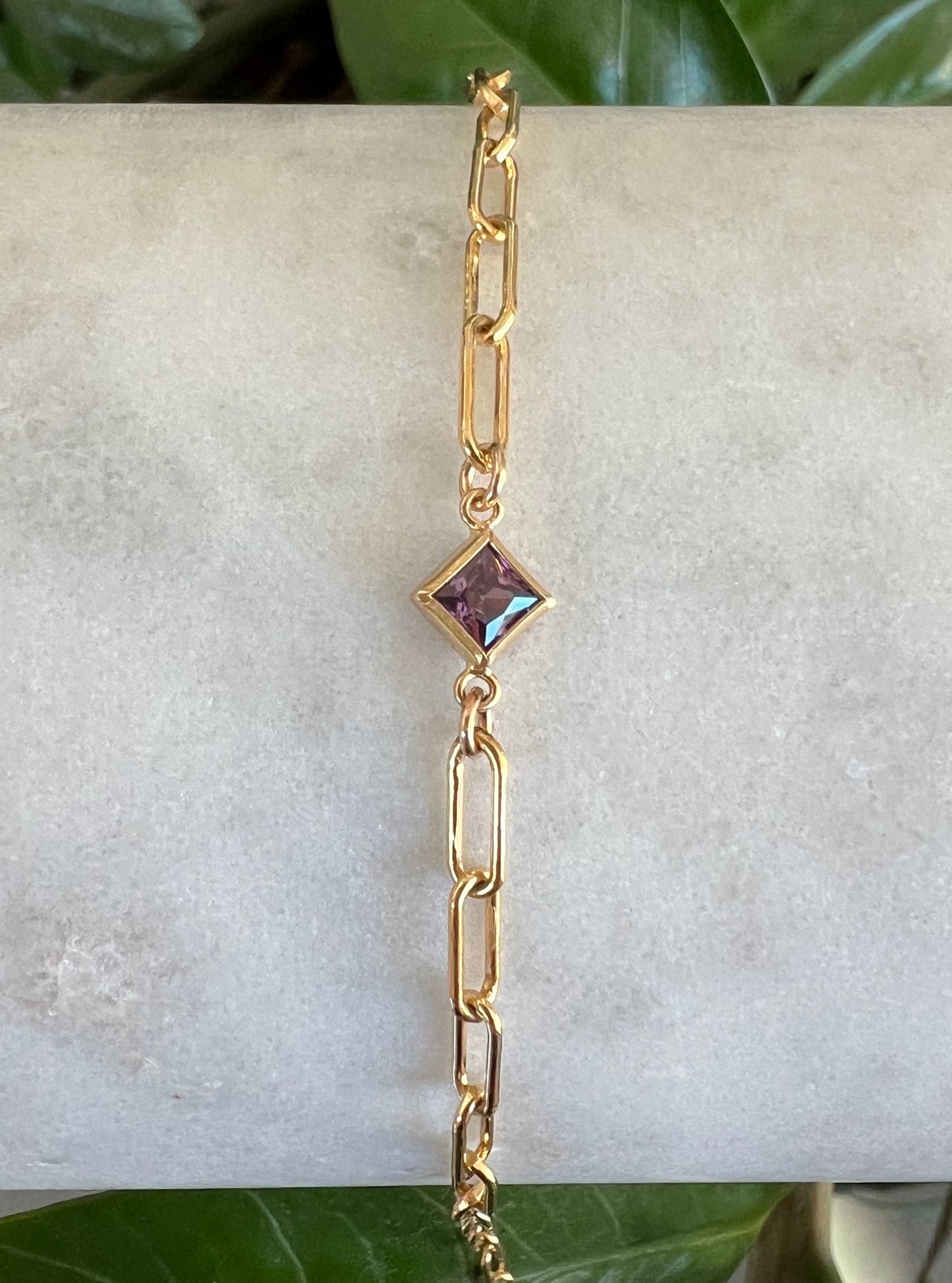 Avery Birthstone Bracelet