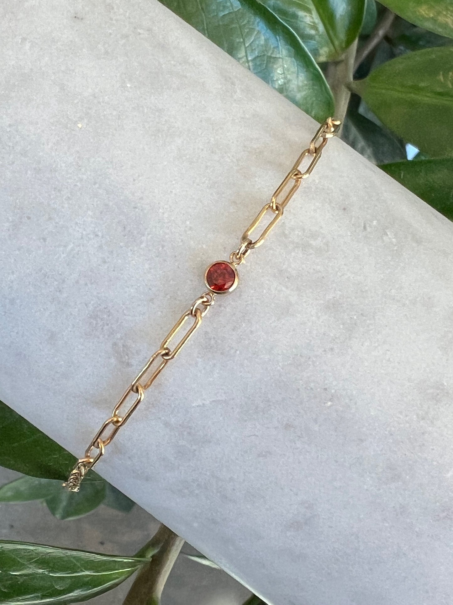 Avery Birthstone Bracelet
