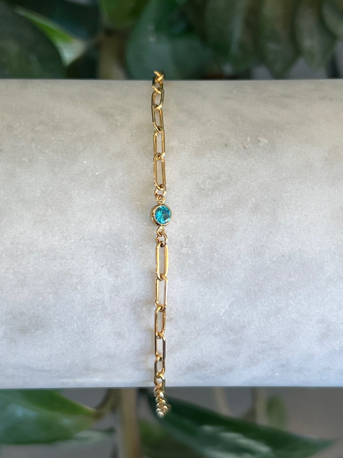 Avery Birthstone Bracelet