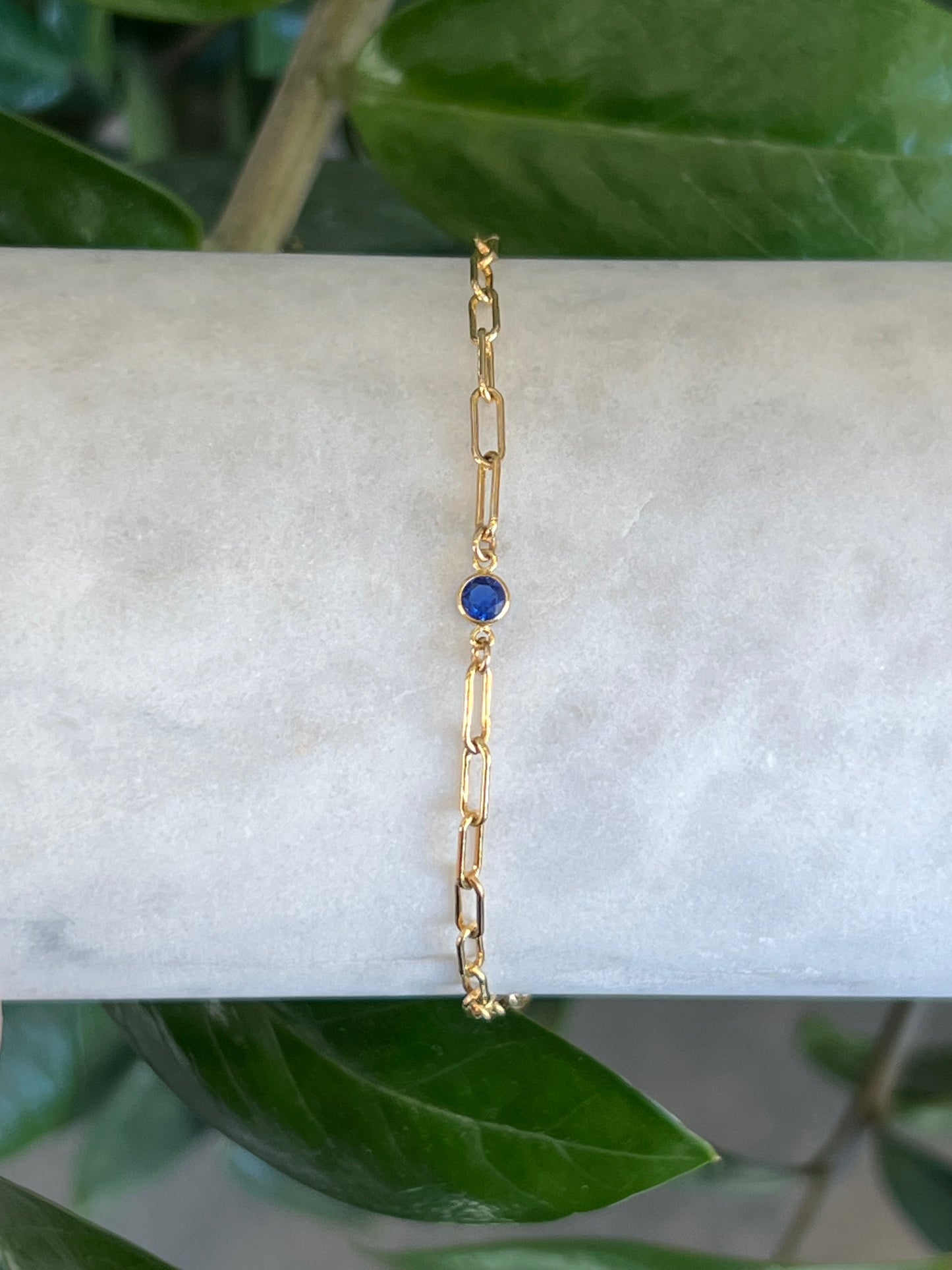 Avery Birthstone Bracelet