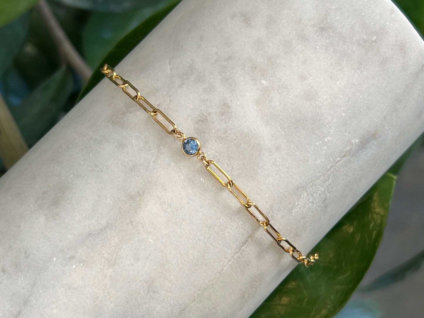 Avery Birthstone Bracelet