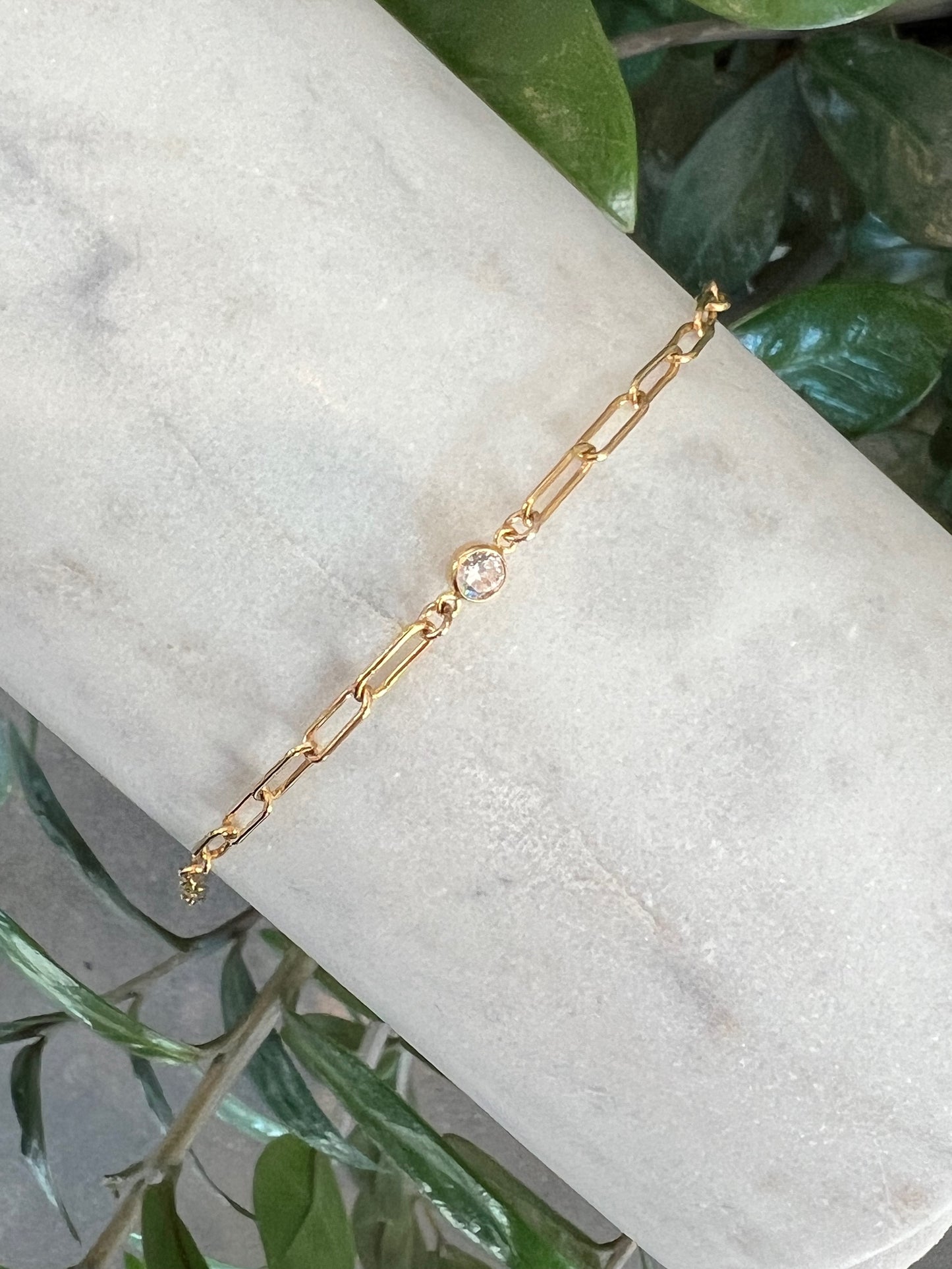 Avery Birthstone Bracelet