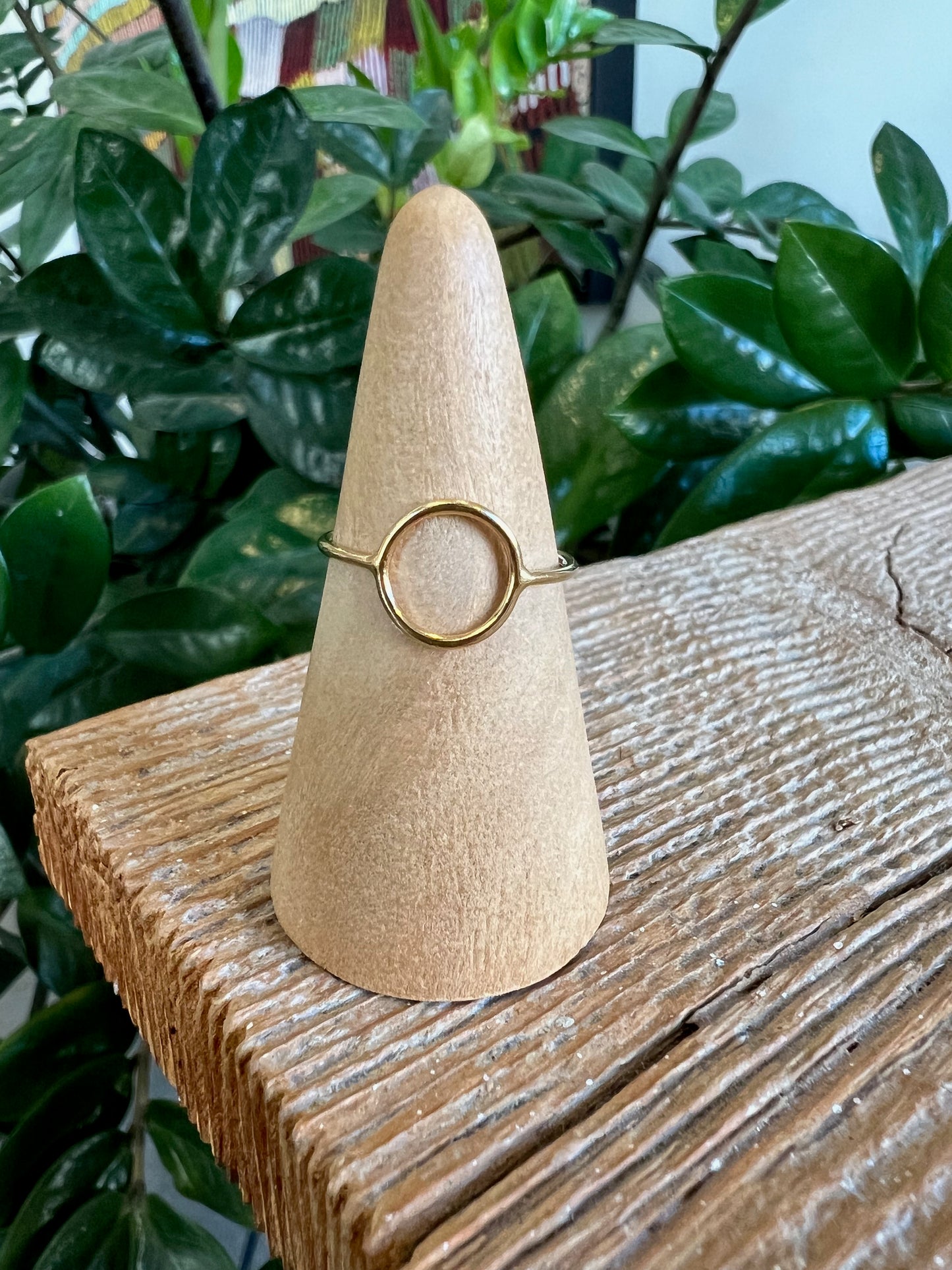 Open Circle Ring