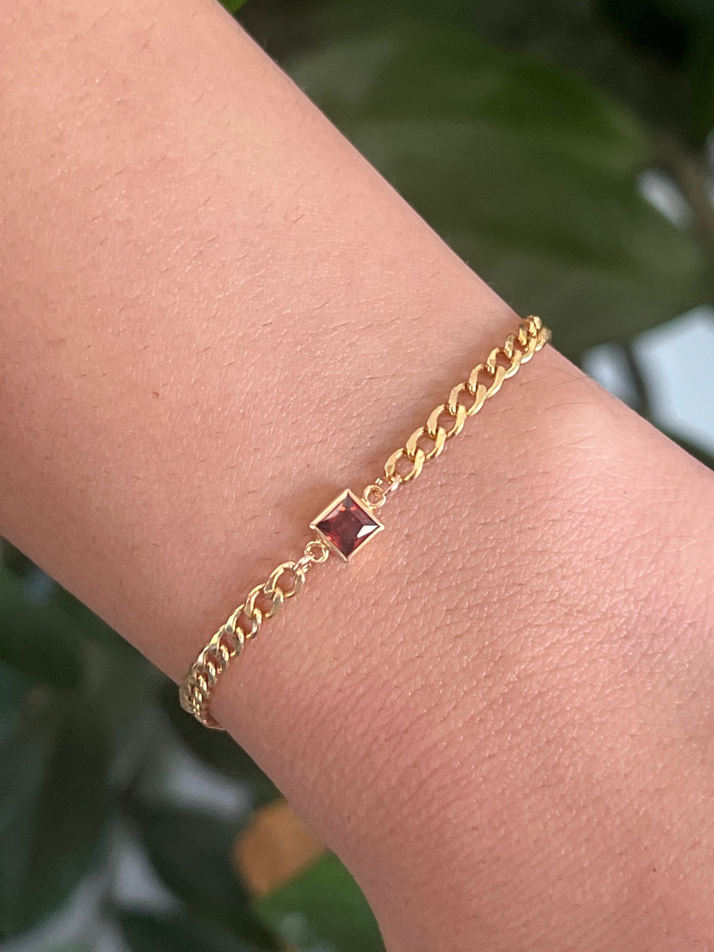 Ashley Birthstone Bracelet