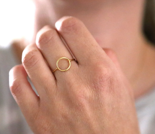 Open Circle Ring