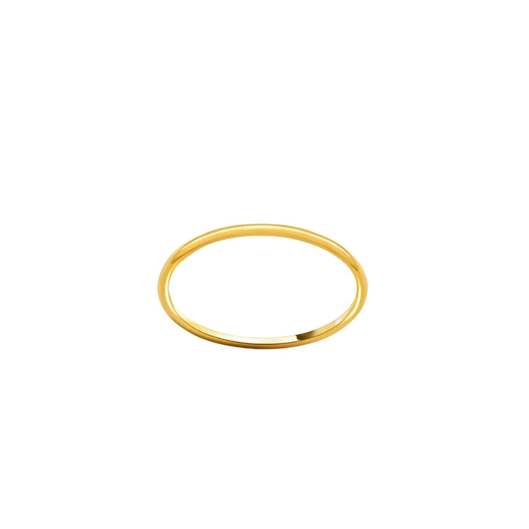 Smooth Round Band Ring